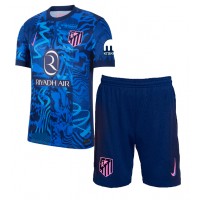 Echipament fotbal Atletico Madrid Alexander Sorloth #9 Tricou Treilea 2024-25 pentru copii maneca scurta (+ Pantaloni scurti)